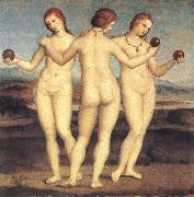 Three woman, RAFFAELLO Sanzio